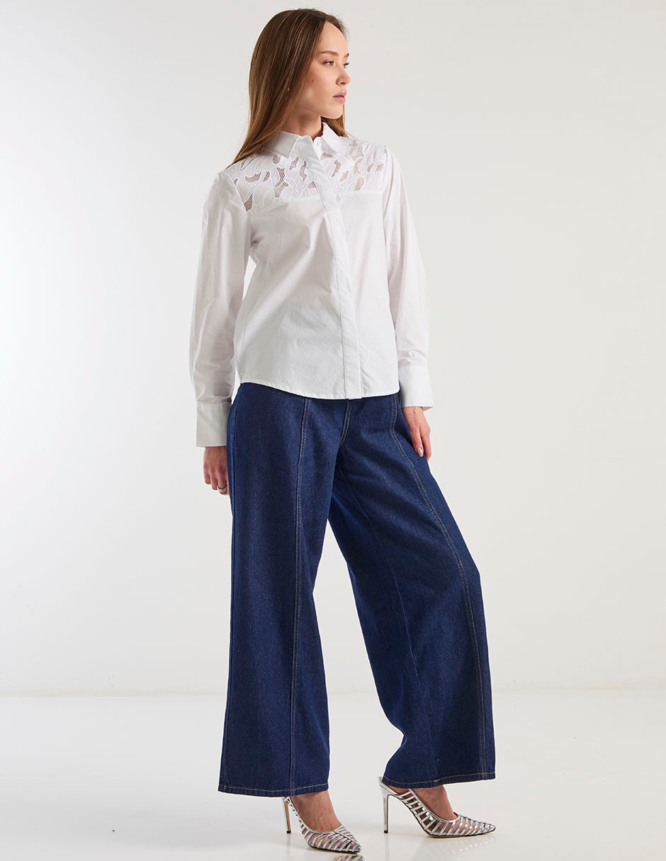 Blusa manga larga para mujer 6