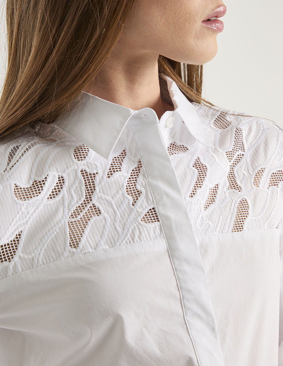 Blusa manga larga para mujer 7