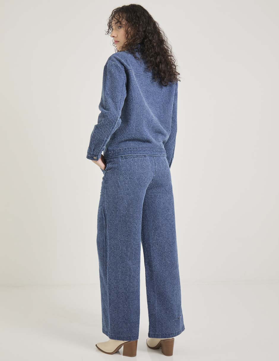 Pantalón relaxed amplio para mujer