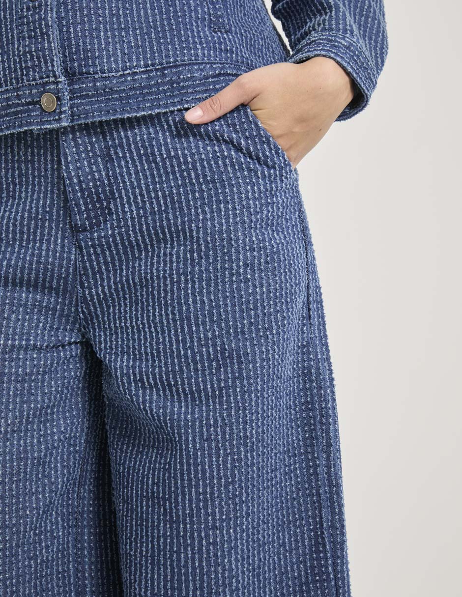 Pantalón relaxed amplio para mujer