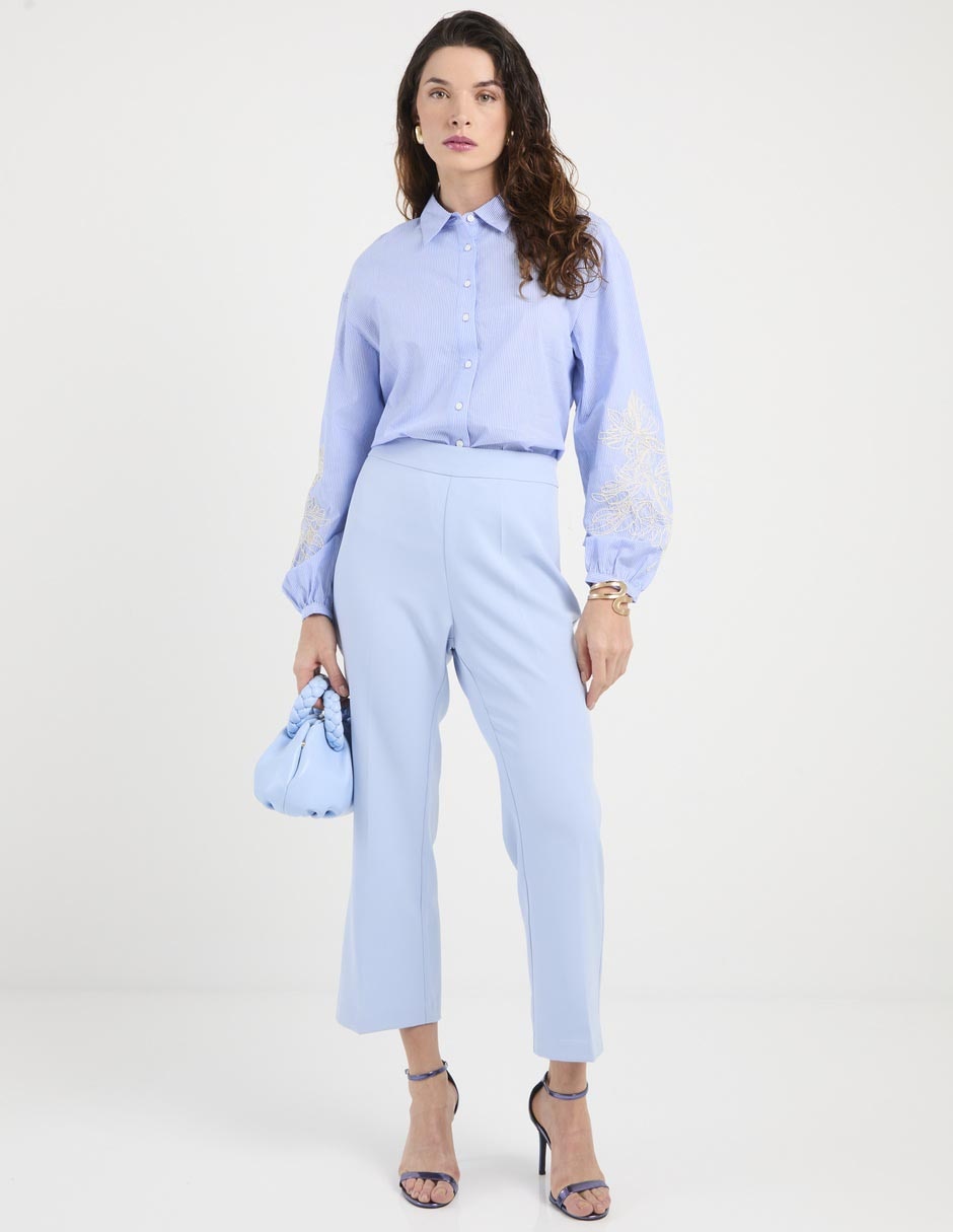 Pantalón de vestir flare para mujer 3