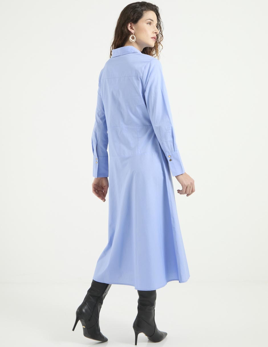 Vestido midi casaual para mujer 2