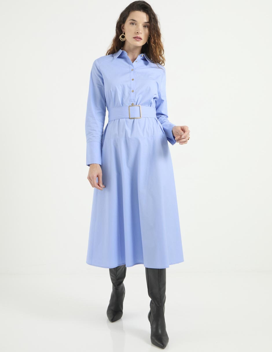 Vestido midi casaual para mujer 3