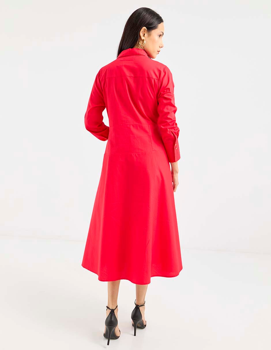 Vestido midi casual para mujer 2