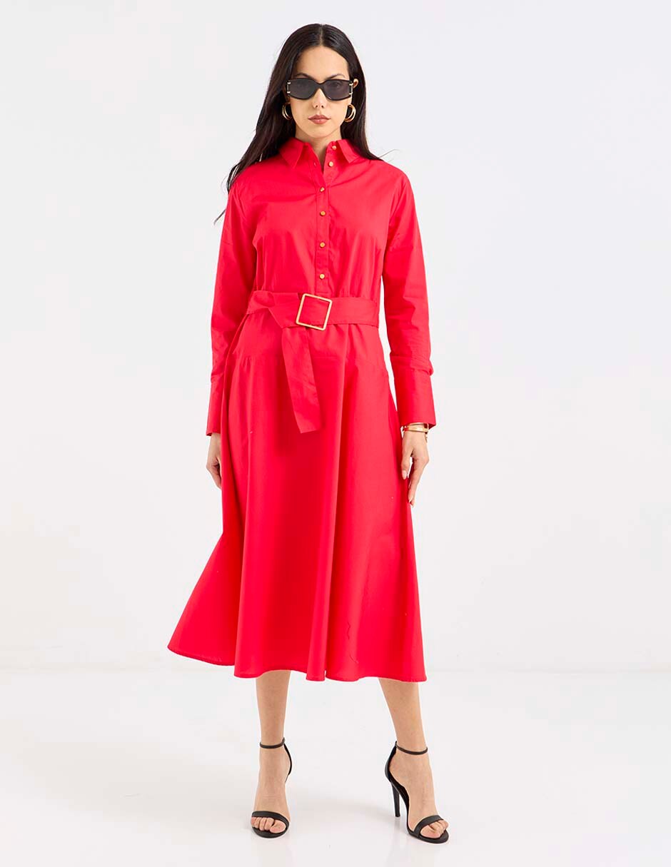Vestido midi casual para mujer 3
