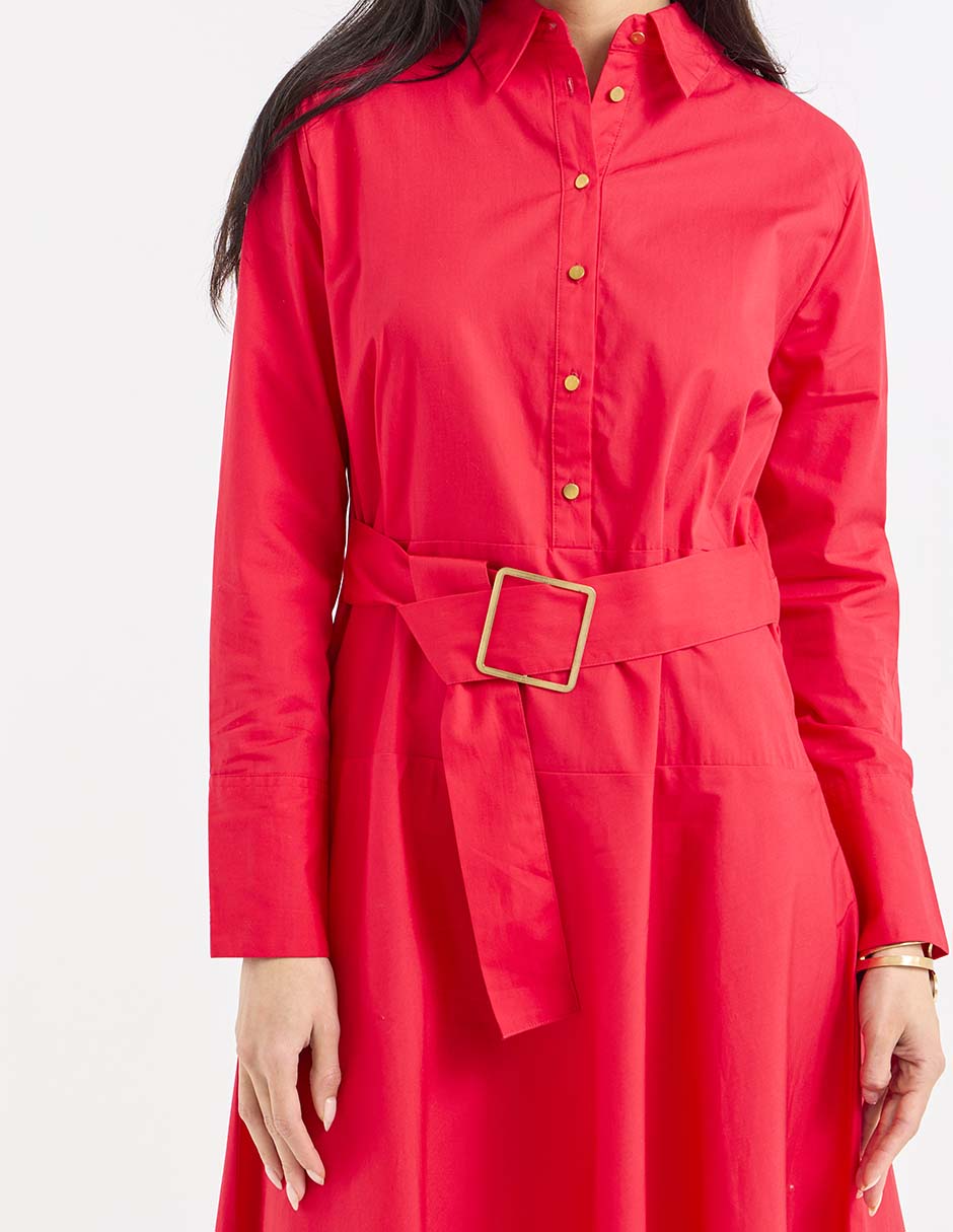 Vestido midi casual para mujer 4