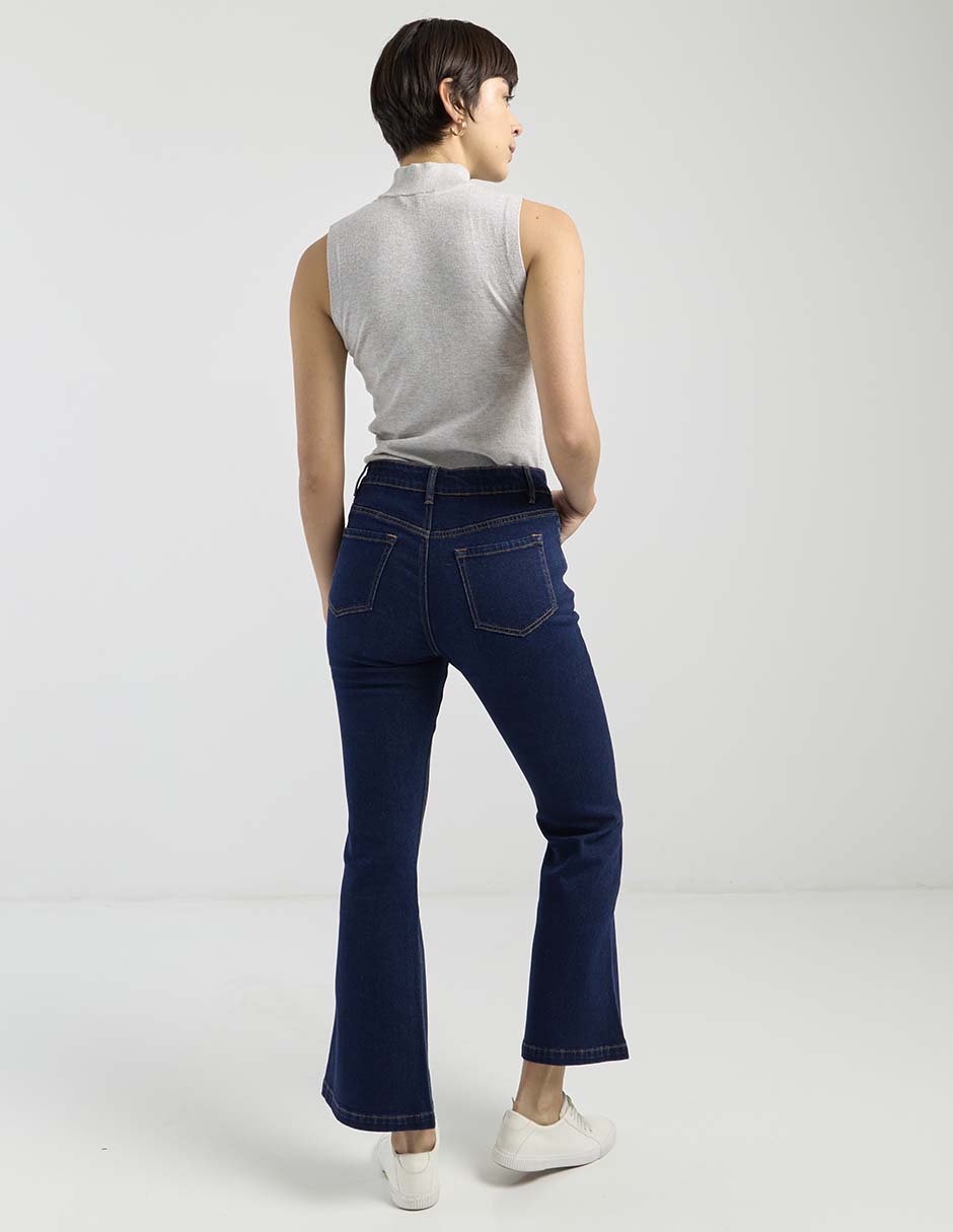 Jeans flare Contempo para mujer