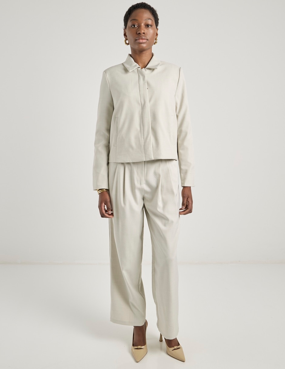 Saco casual Contempo para mujer