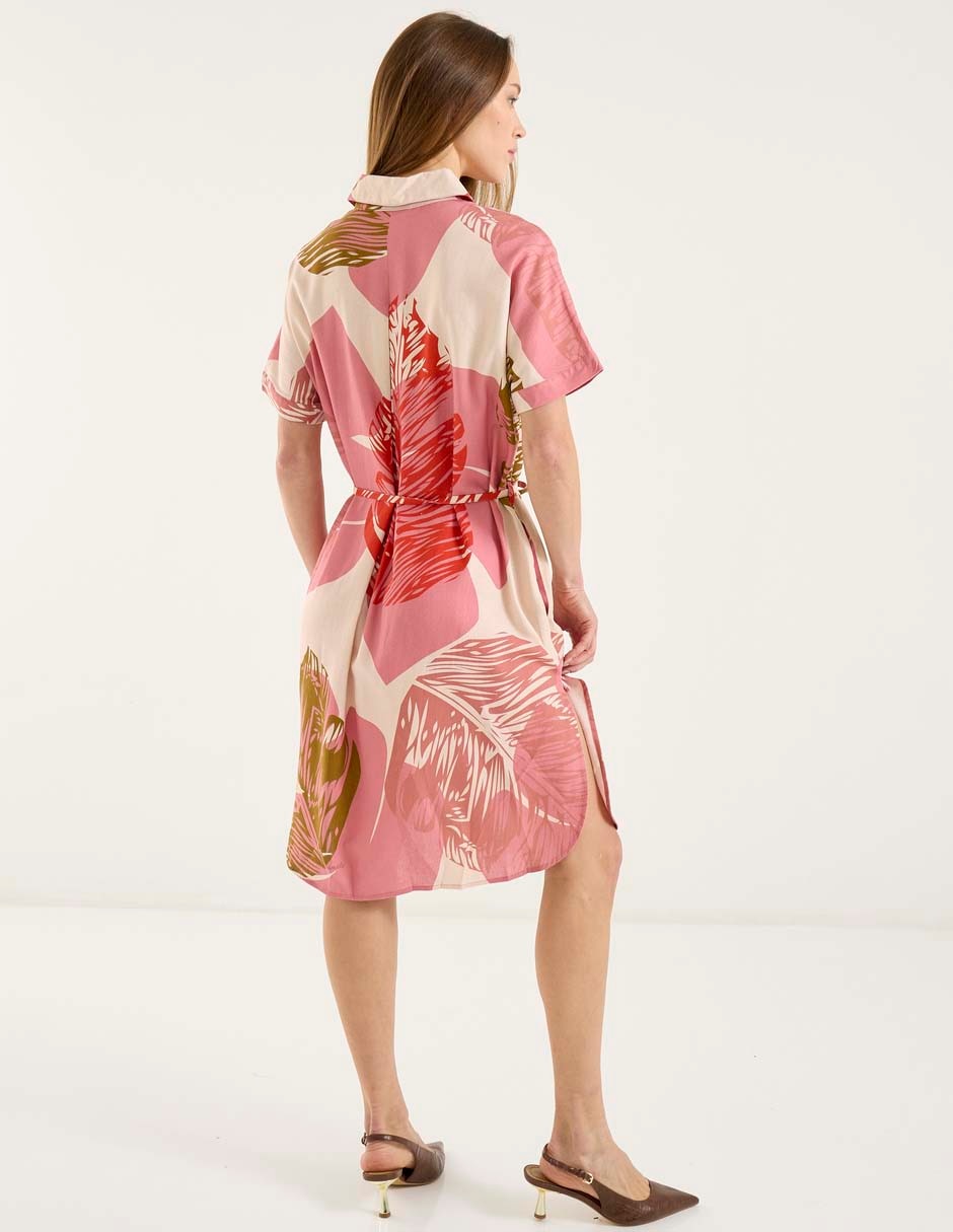Vestido 3/4 casual para mujer