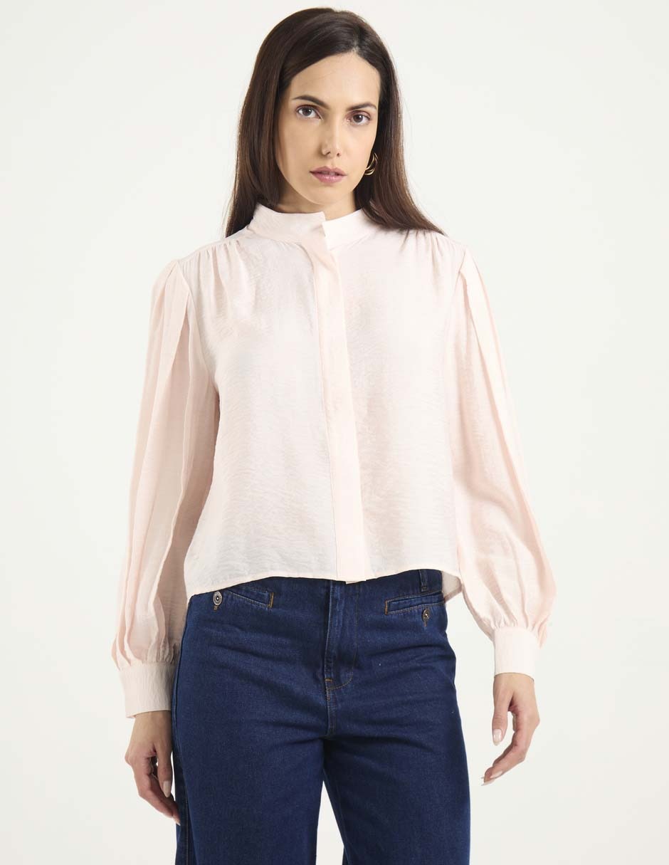 Blusa manga larga para mujer 1