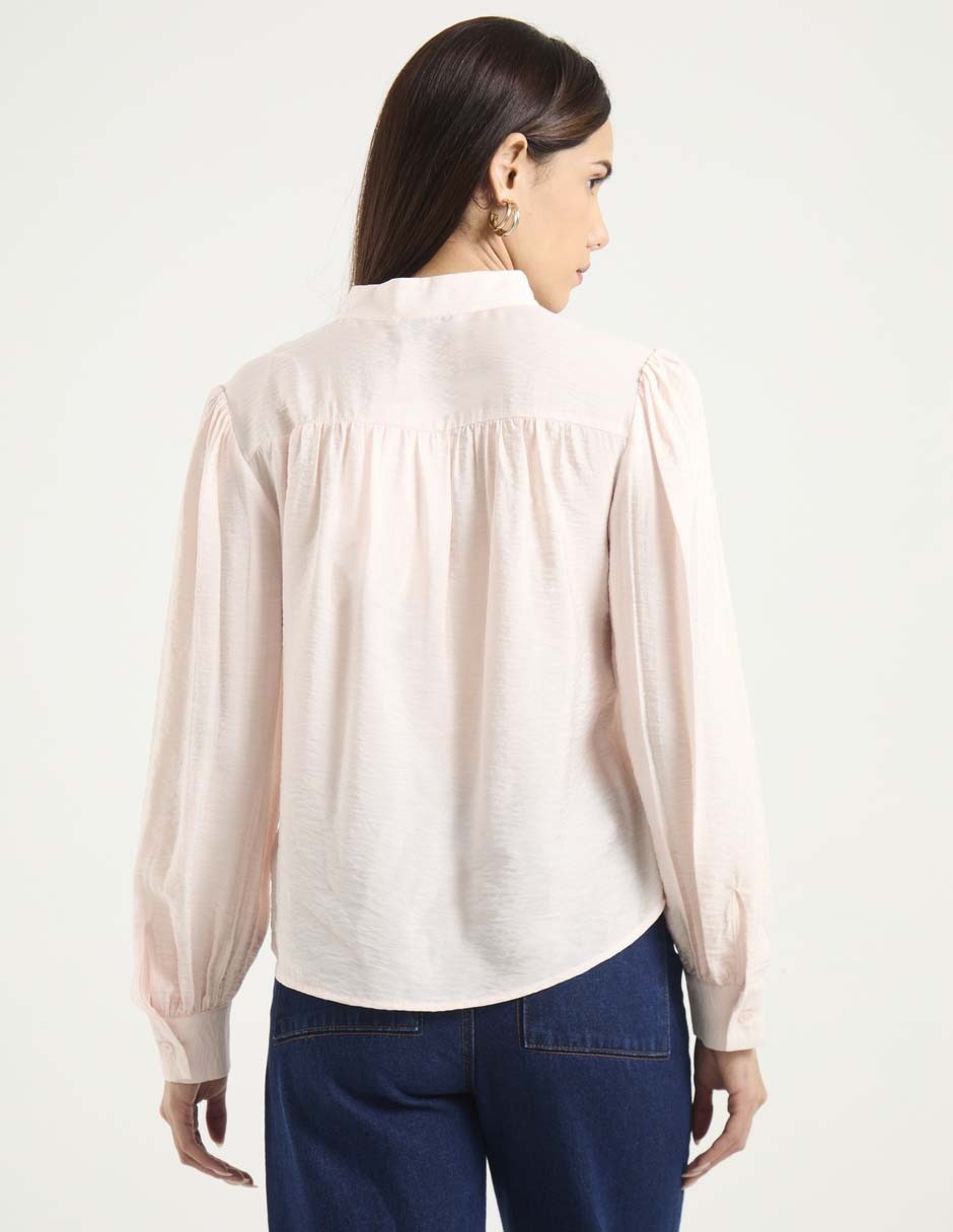 Blusa manga larga para mujer 5
