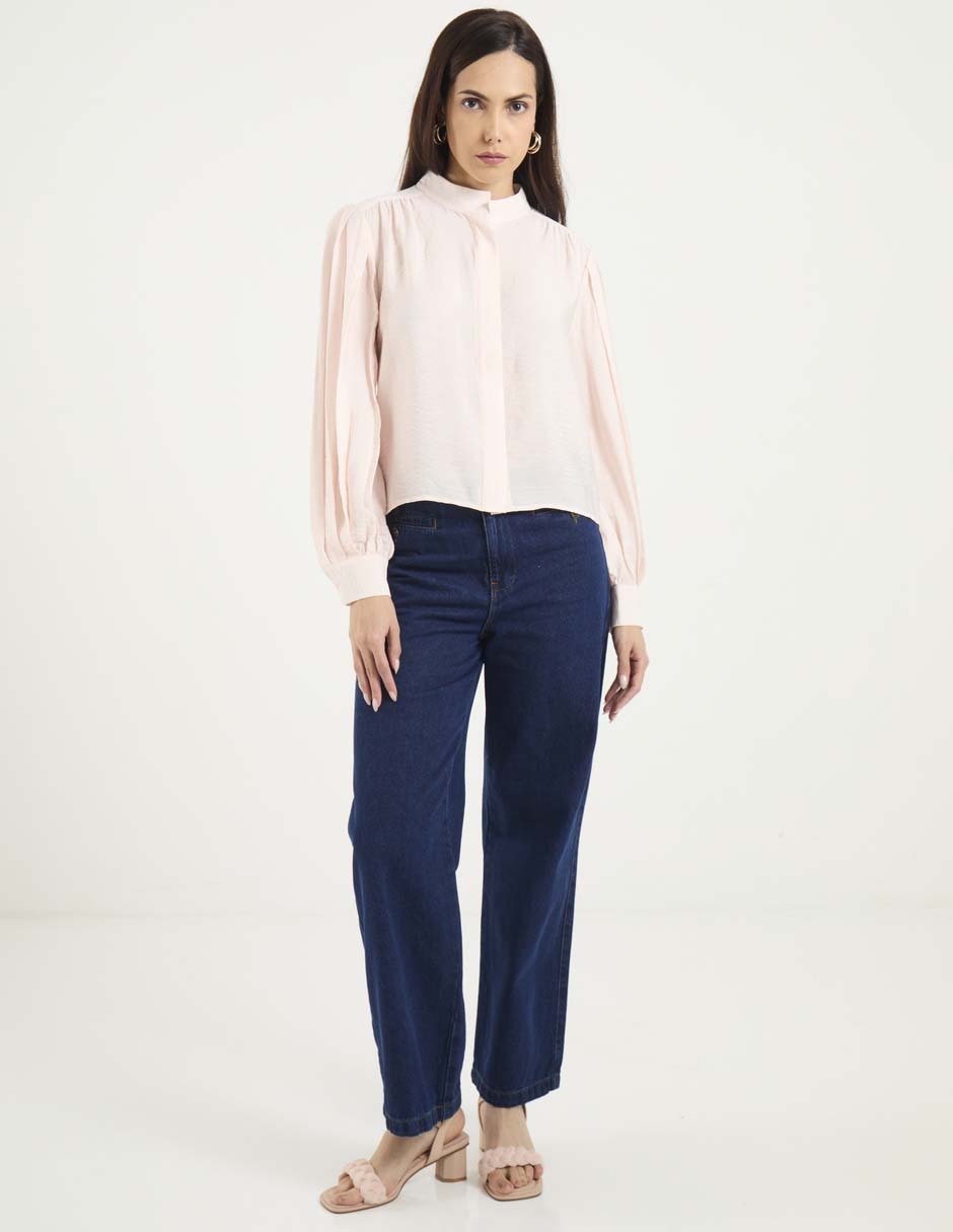 Blusa manga larga para mujer 6