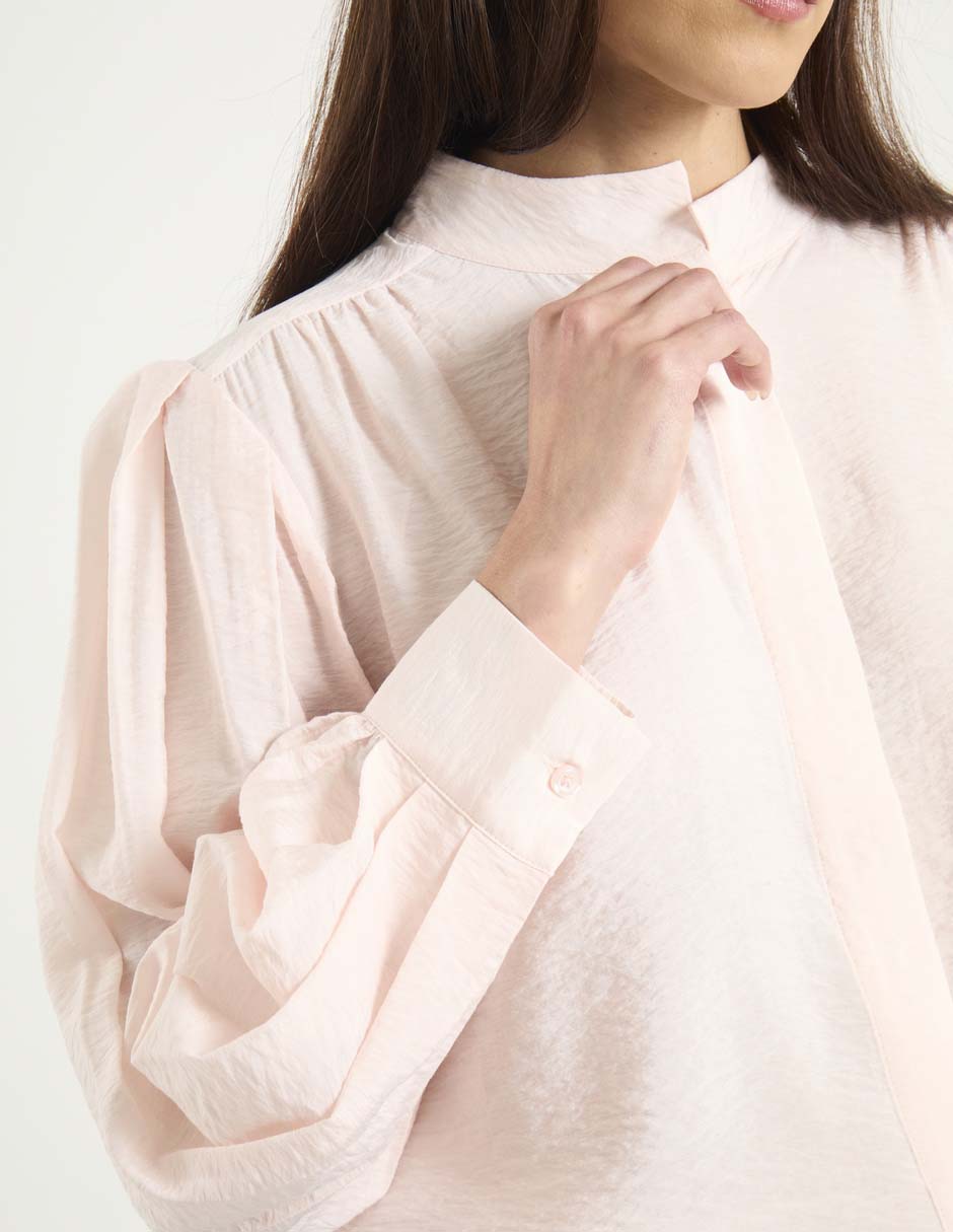 Blusa manga larga para mujer 7