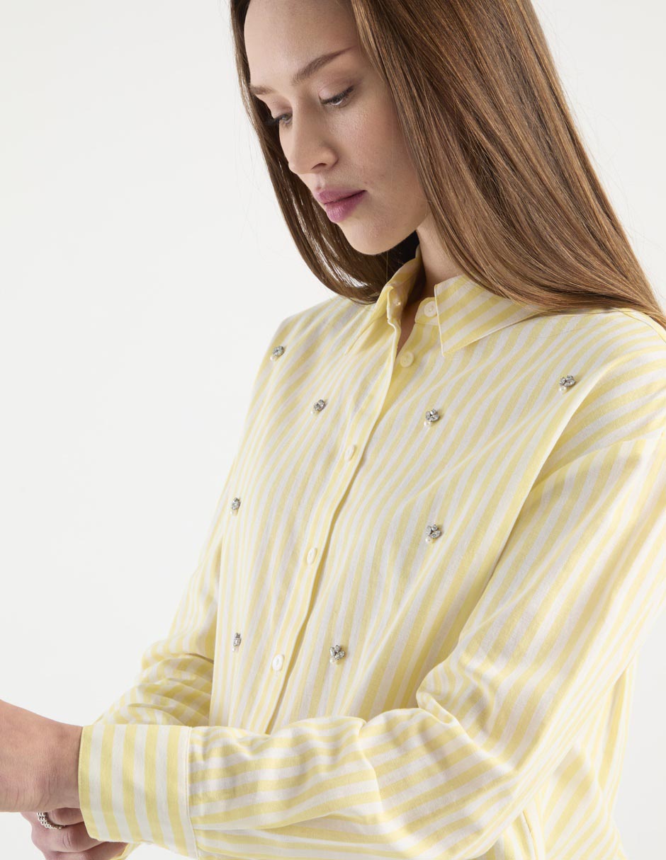 Blusa manga larga para mujer 7