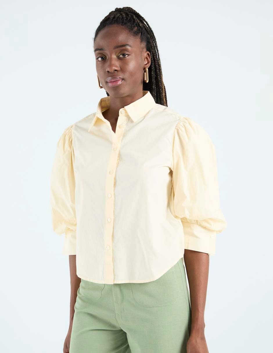 Blusa Contempo manga 3/4 para mujer