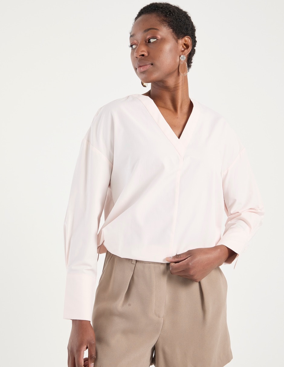Blusa manga larga para mujer 1