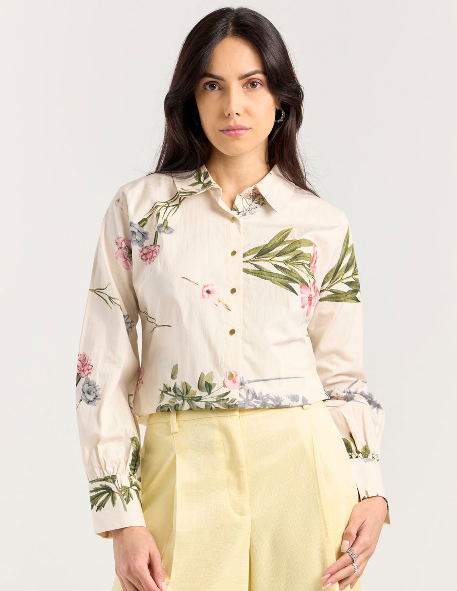 Blusa manga larga para mujer 1