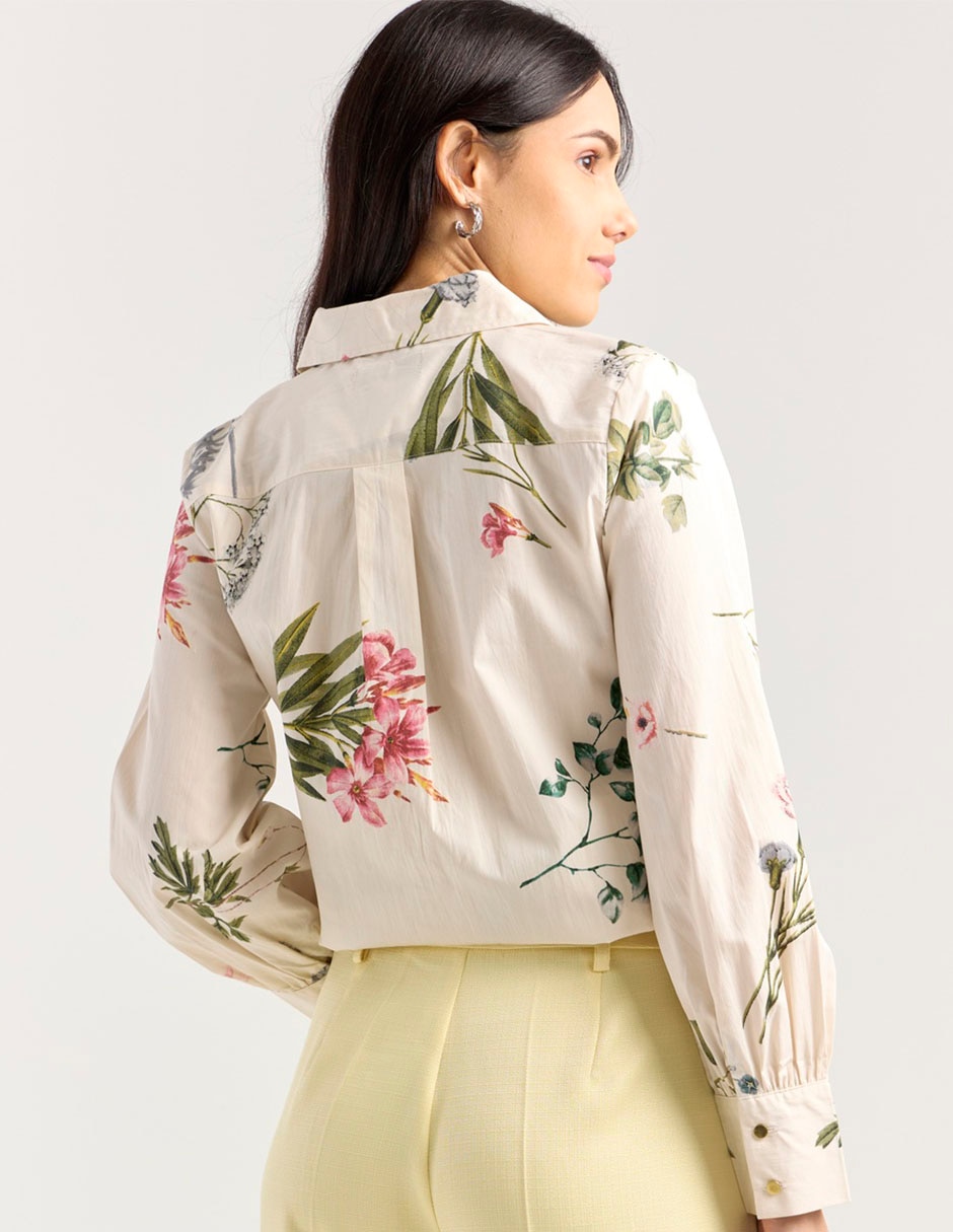 Blusa manga larga para mujer 6