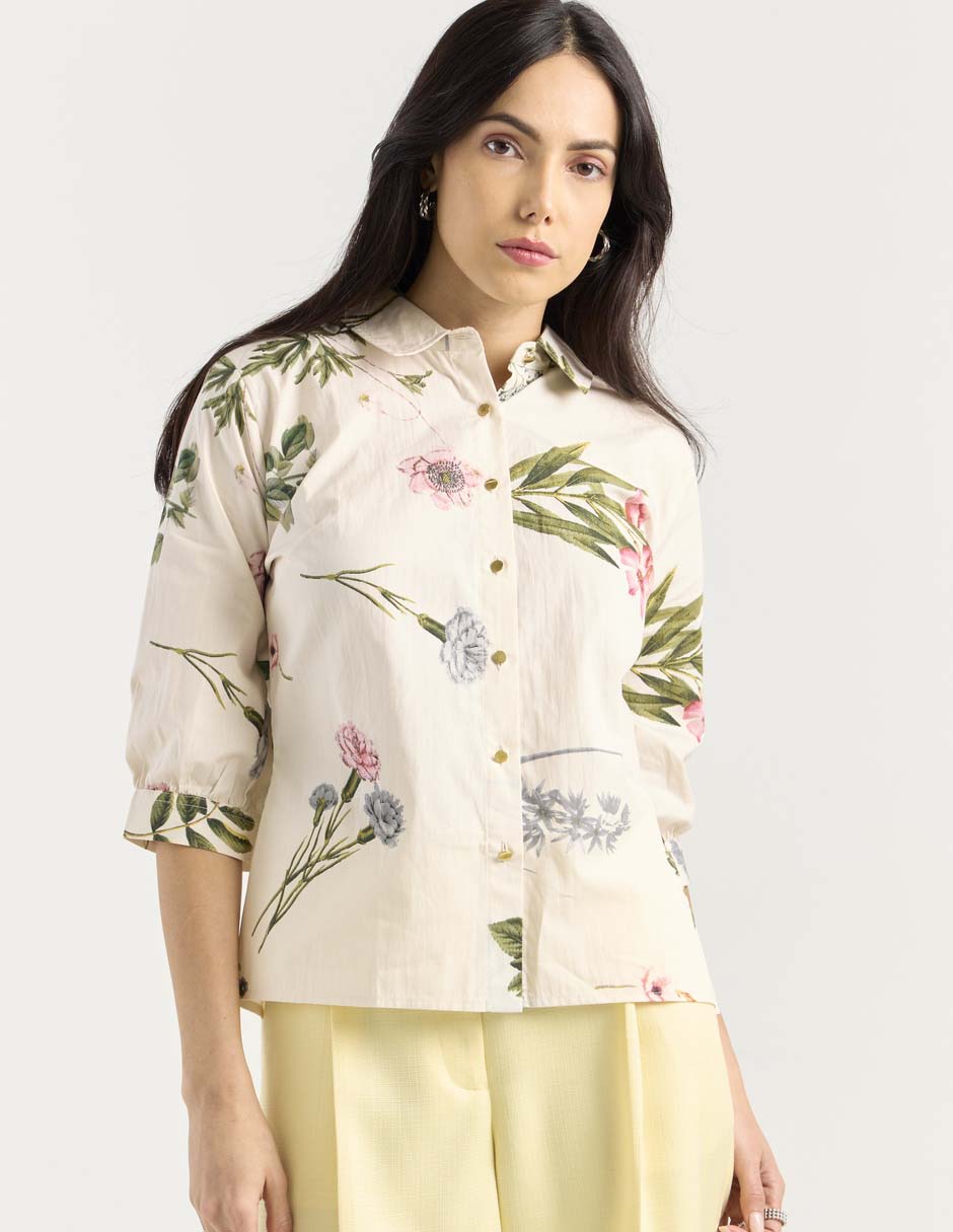 Blusa manga 3/4 para mujer 1