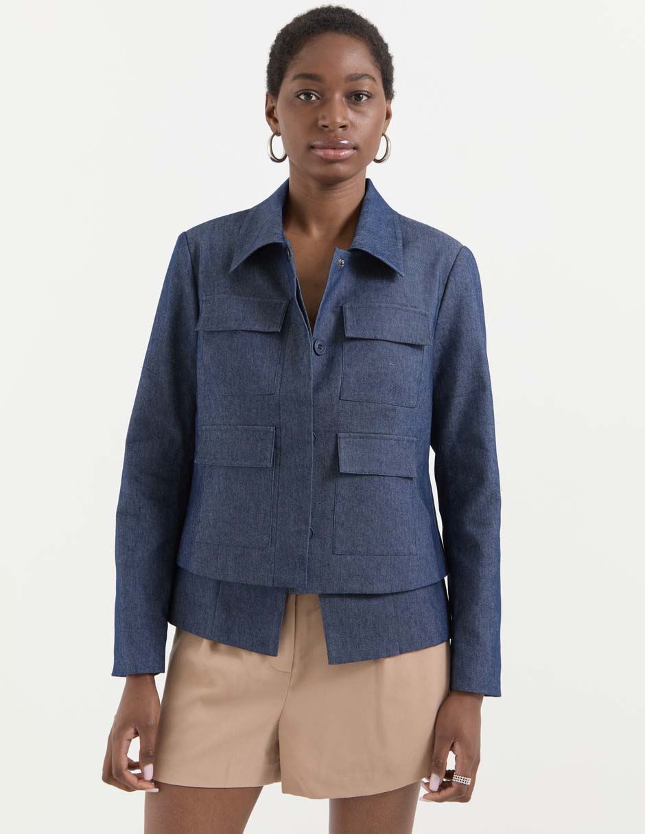 Saco casual Contempo para mujer