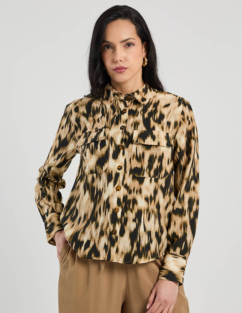 Blusa manga larga para mujer 1