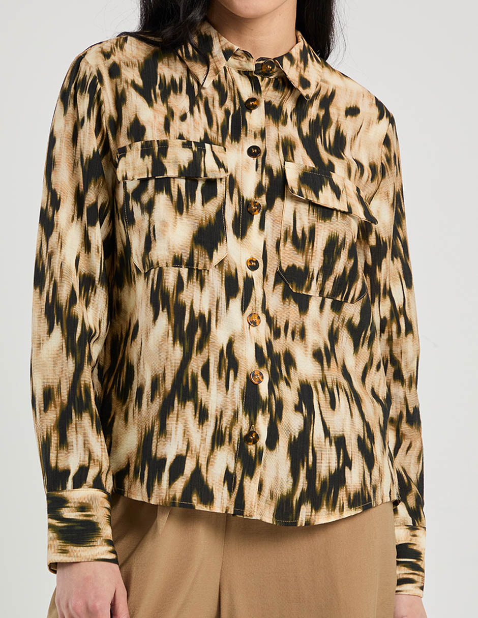 Blusa manga larga para mujer 13
