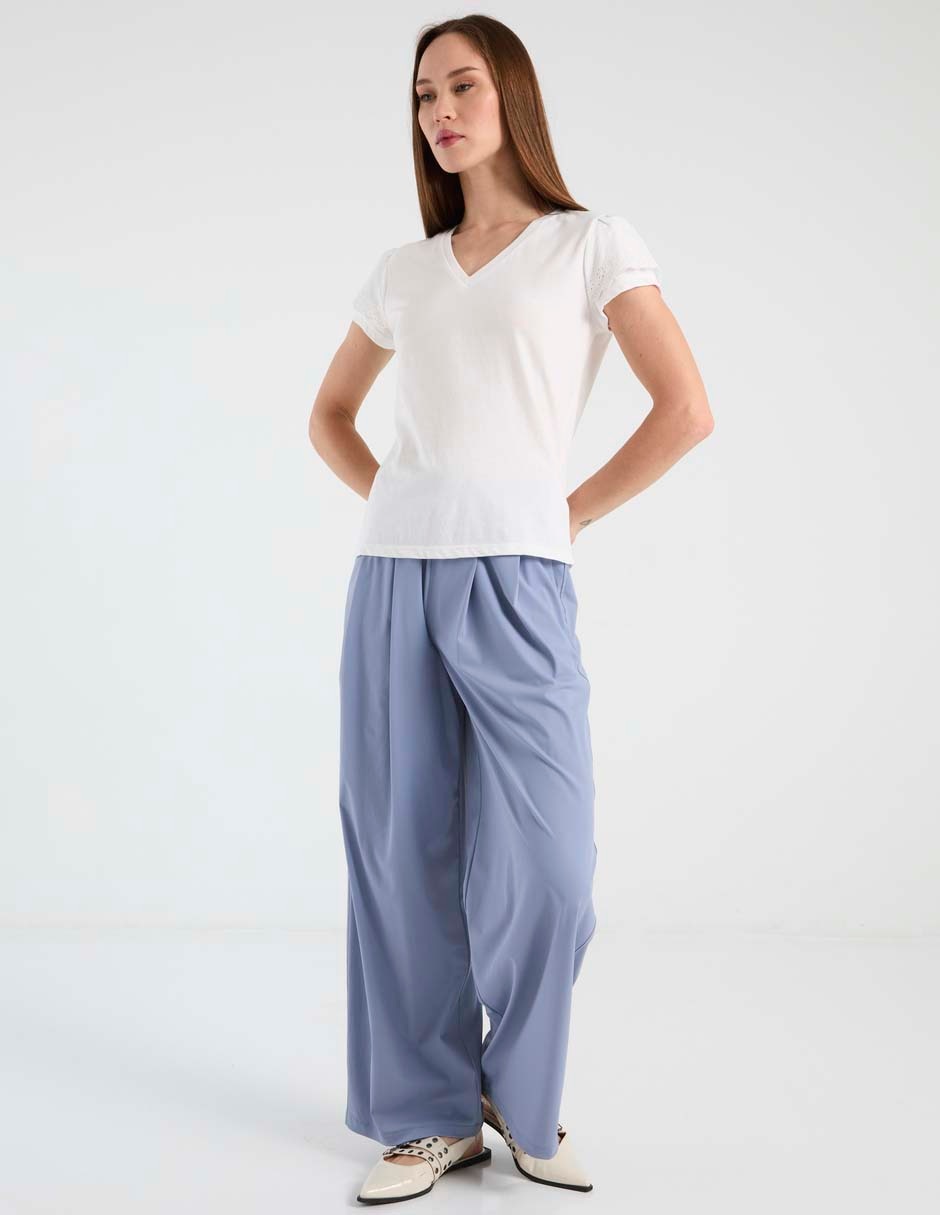 Pantalón amplio para mujer 3