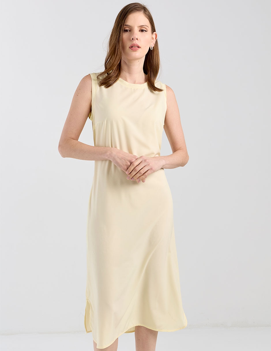 Vestido midi casual para mujer