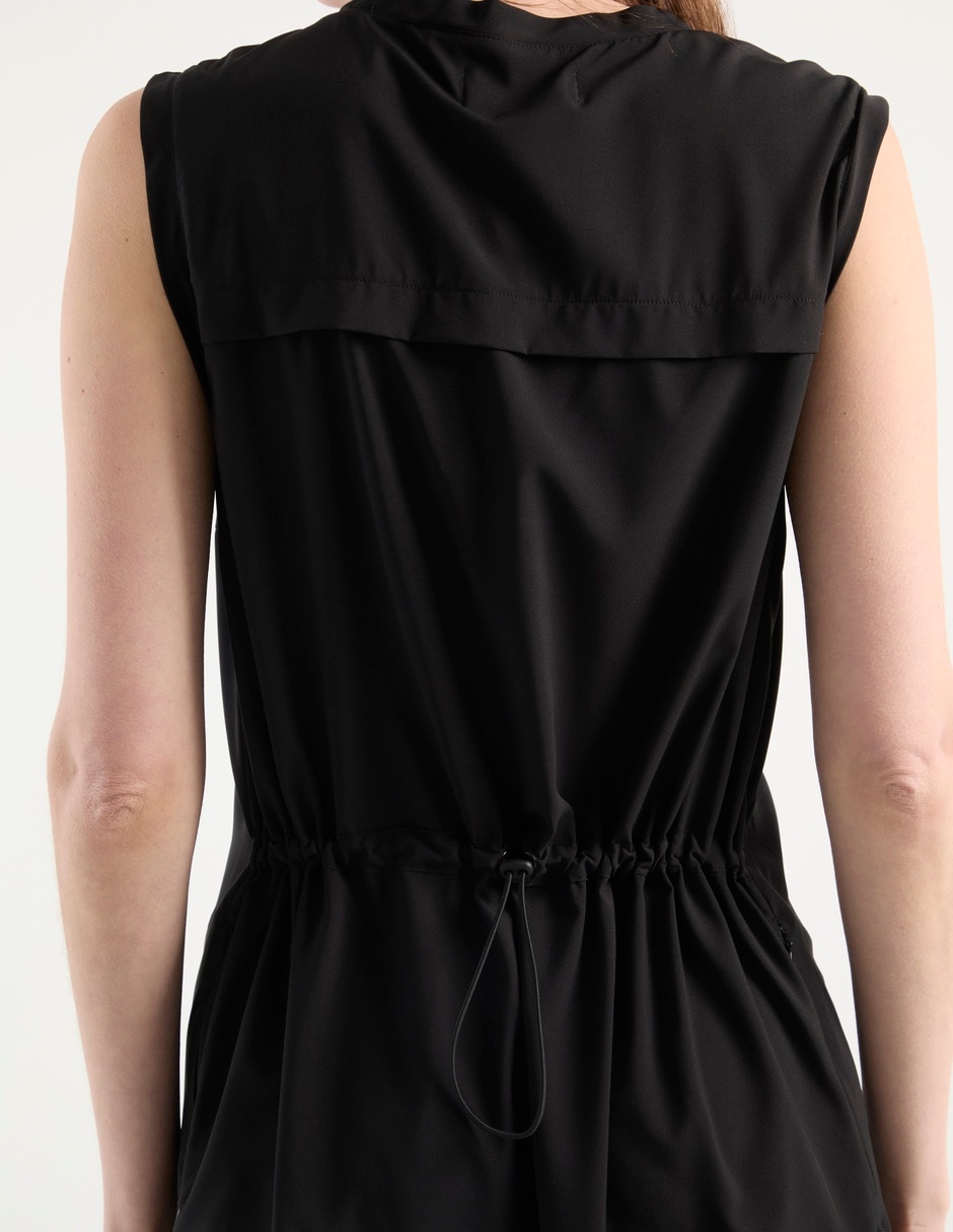 Vestido midi casual Contempo para mujer