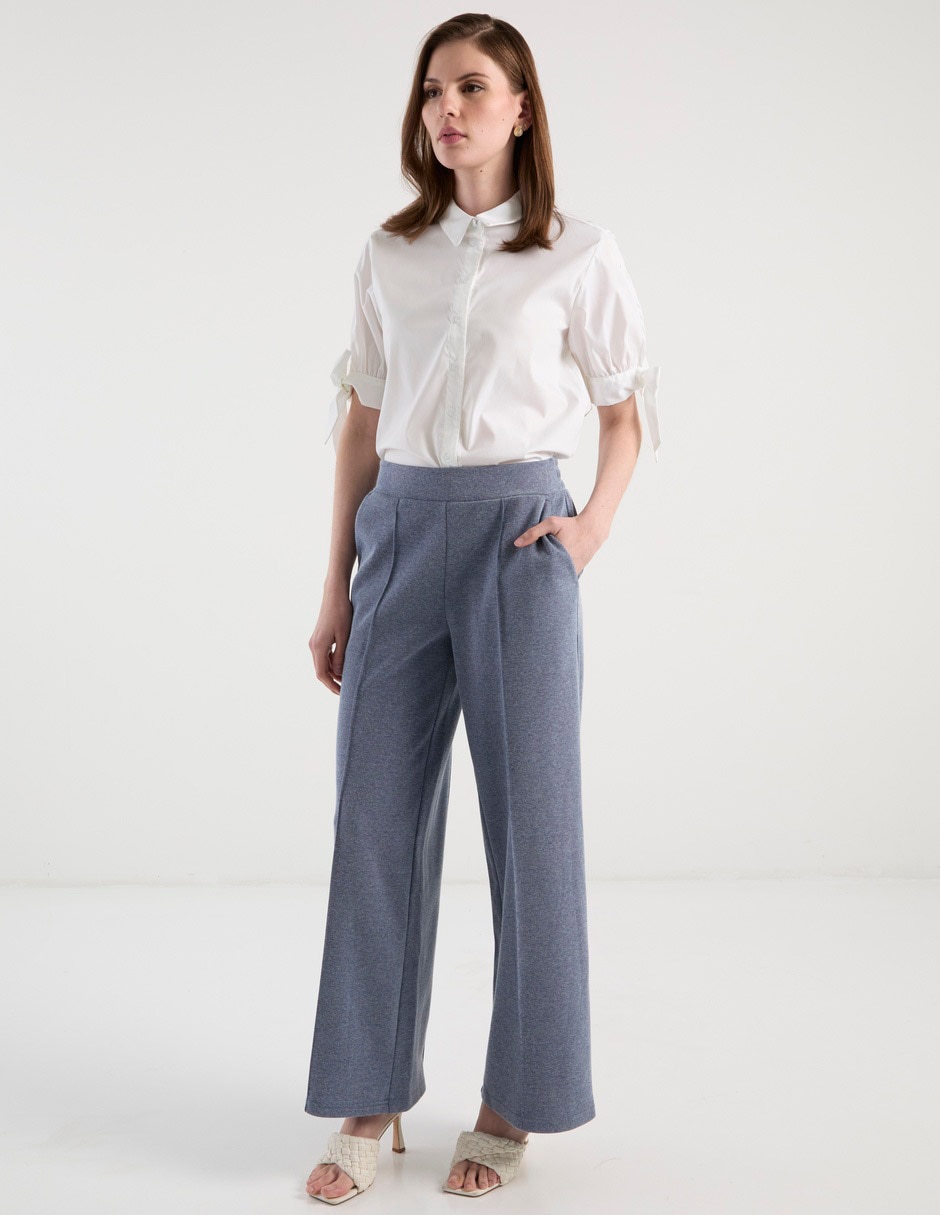 Pantalón amplio para mujer 4