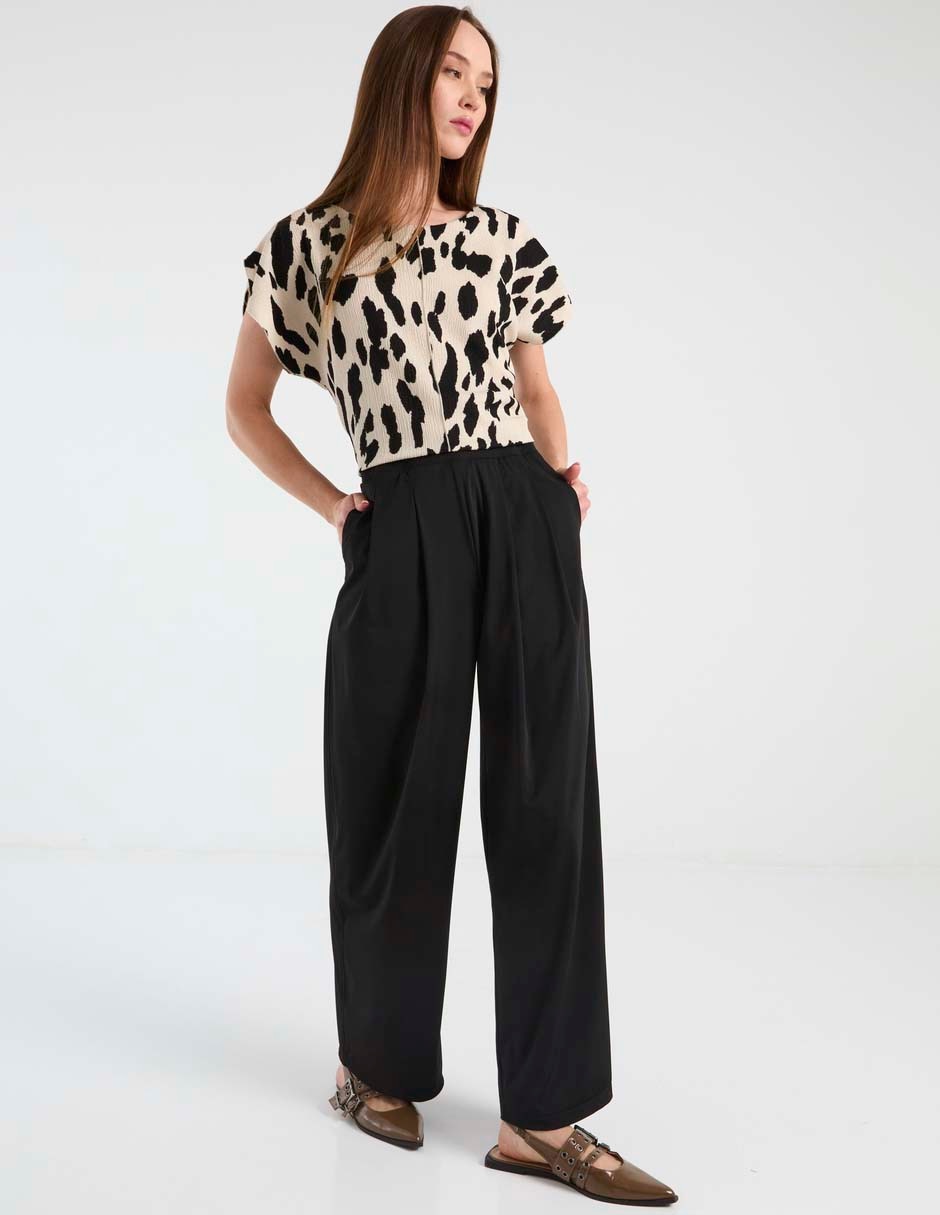 Blusa manga corta para mujer 7