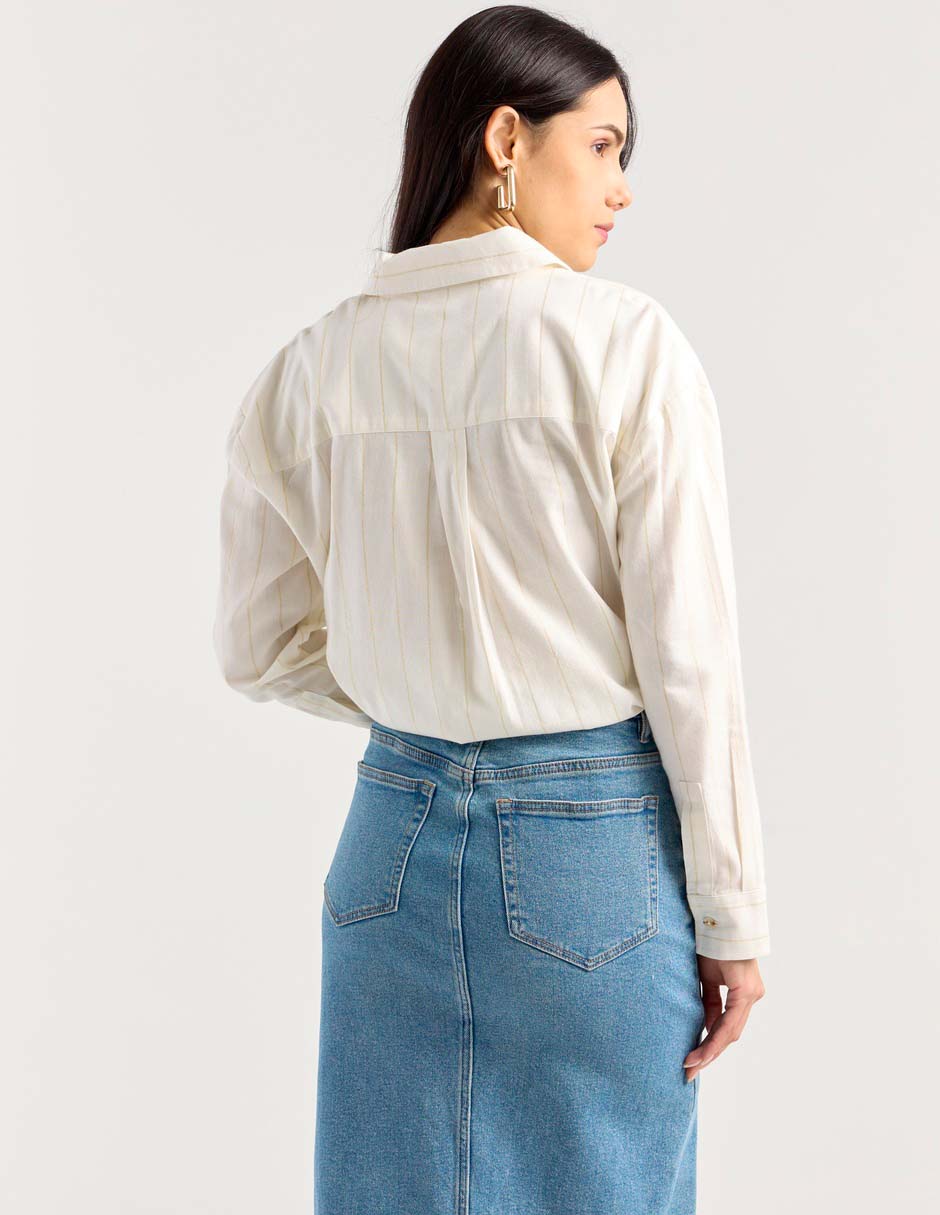 Blusa manga larga para mujer 6