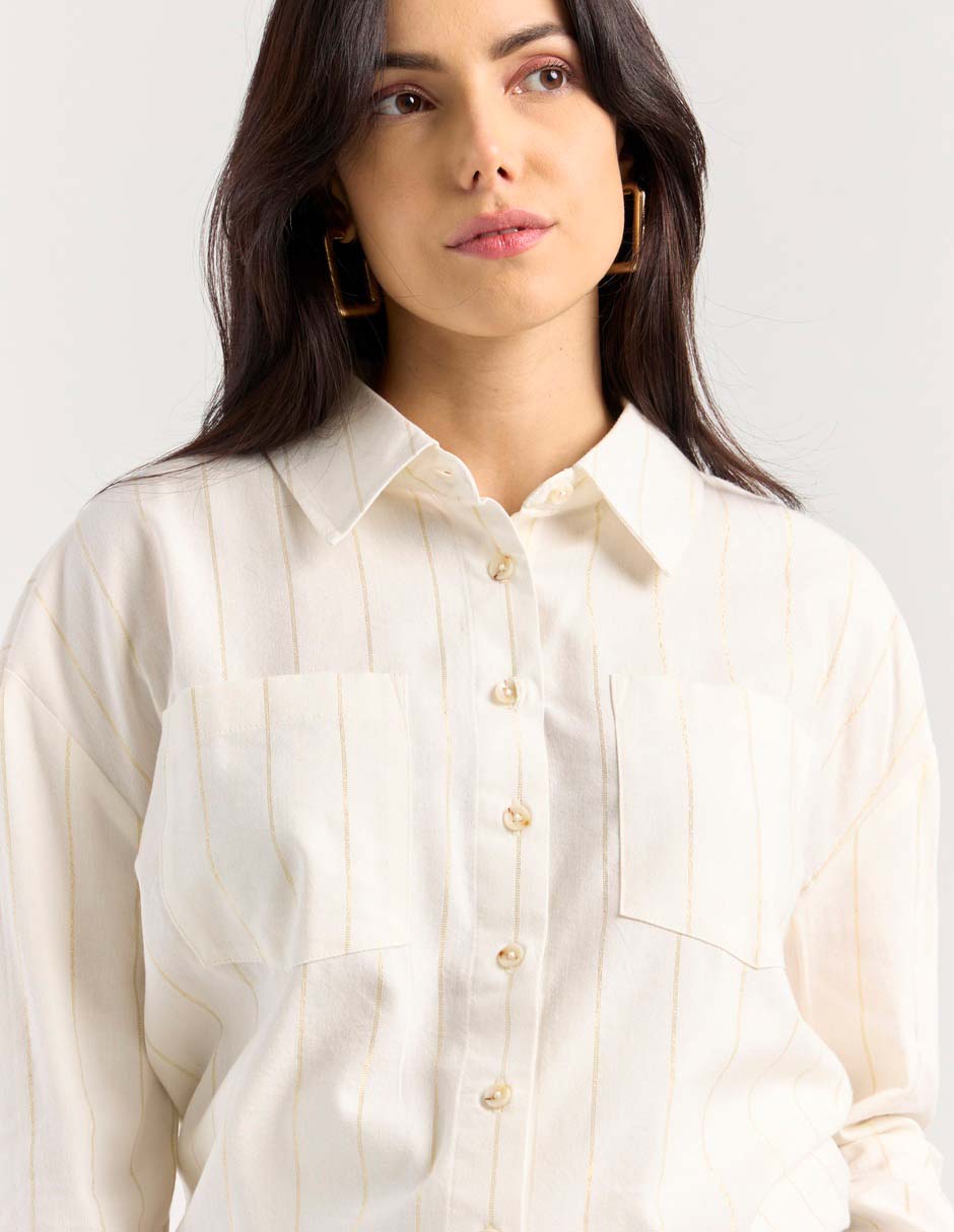 Blusa manga larga para mujer 8