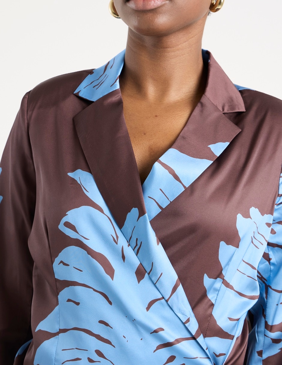Saco casual Contempo para mujer