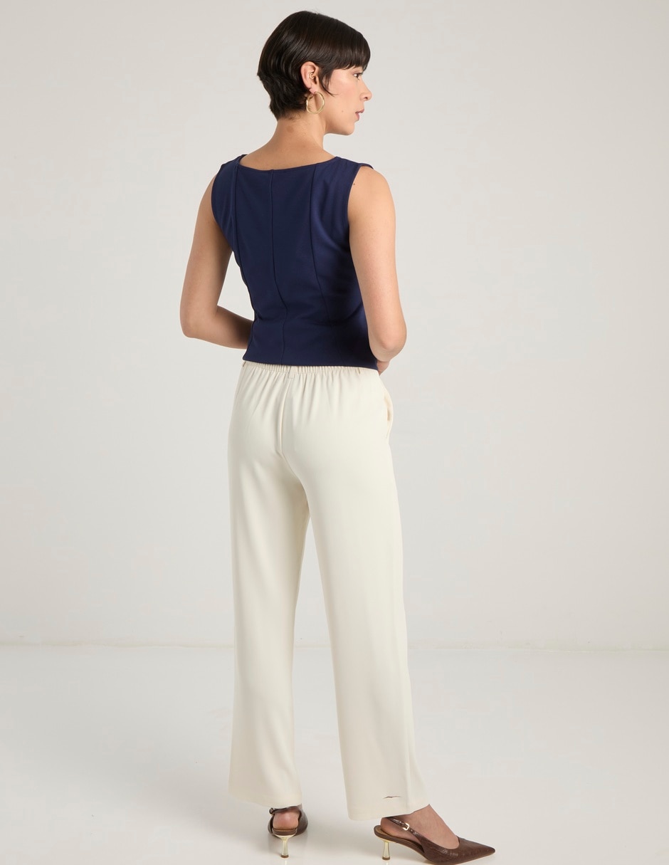 Pantalón recto para mujer 6