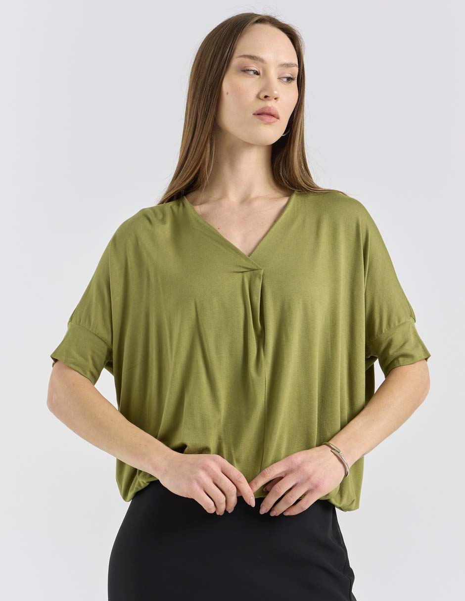 Blusa manga corta para mujer 1