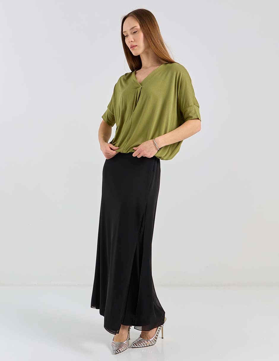 Blusa manga corta para mujer 6