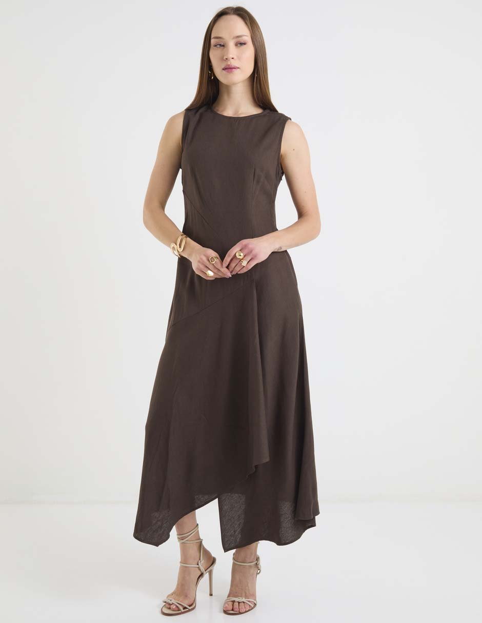 Vestido crop de fiesta