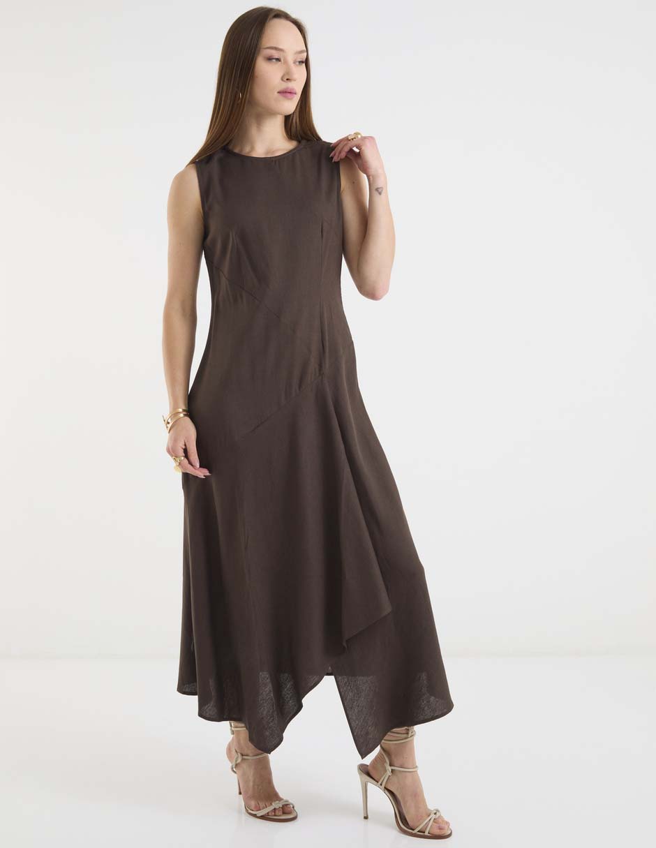 Vestido crop de fiesta