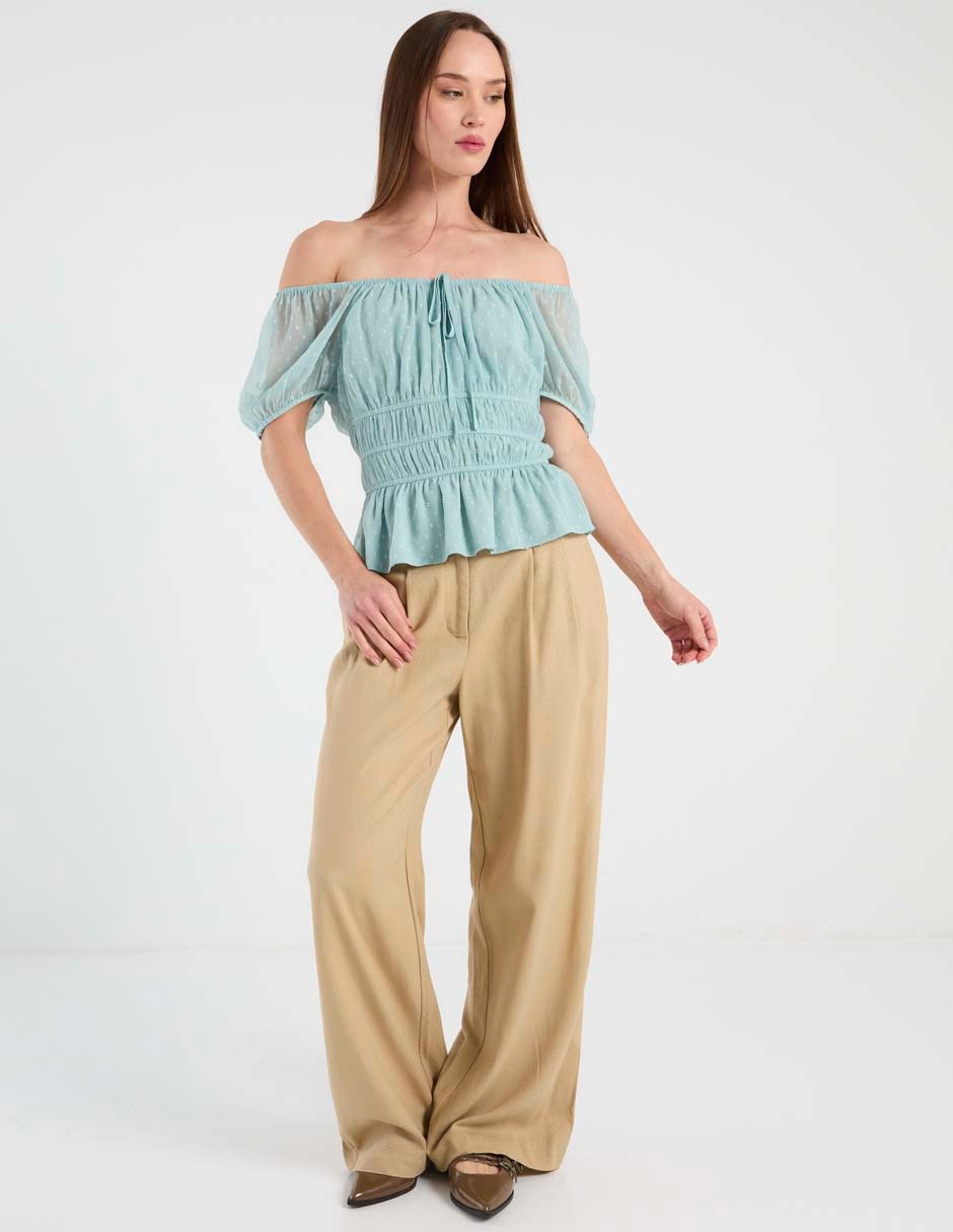 Pantalón amplio para mujer 3