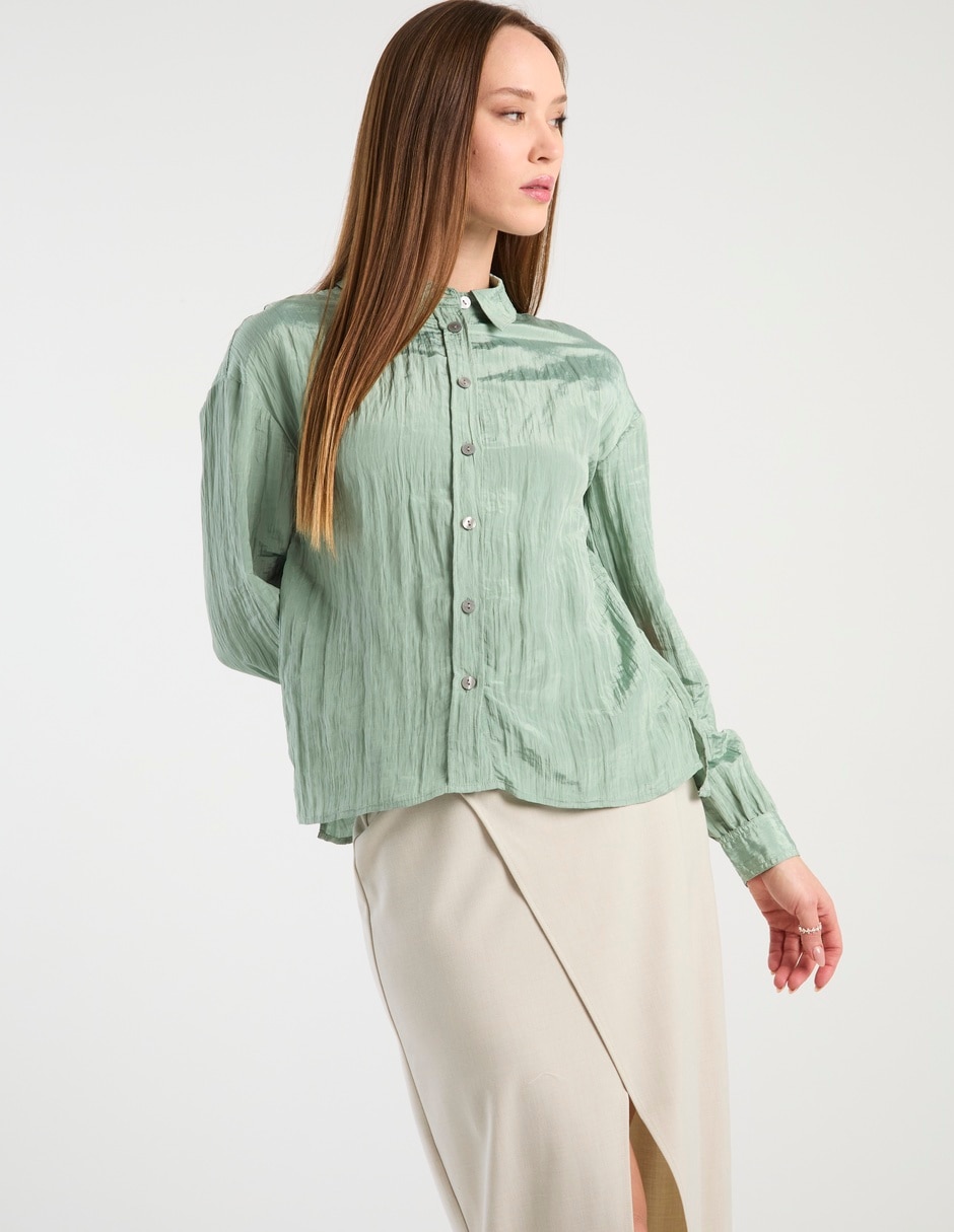 Blusa manga larga para mujer 1