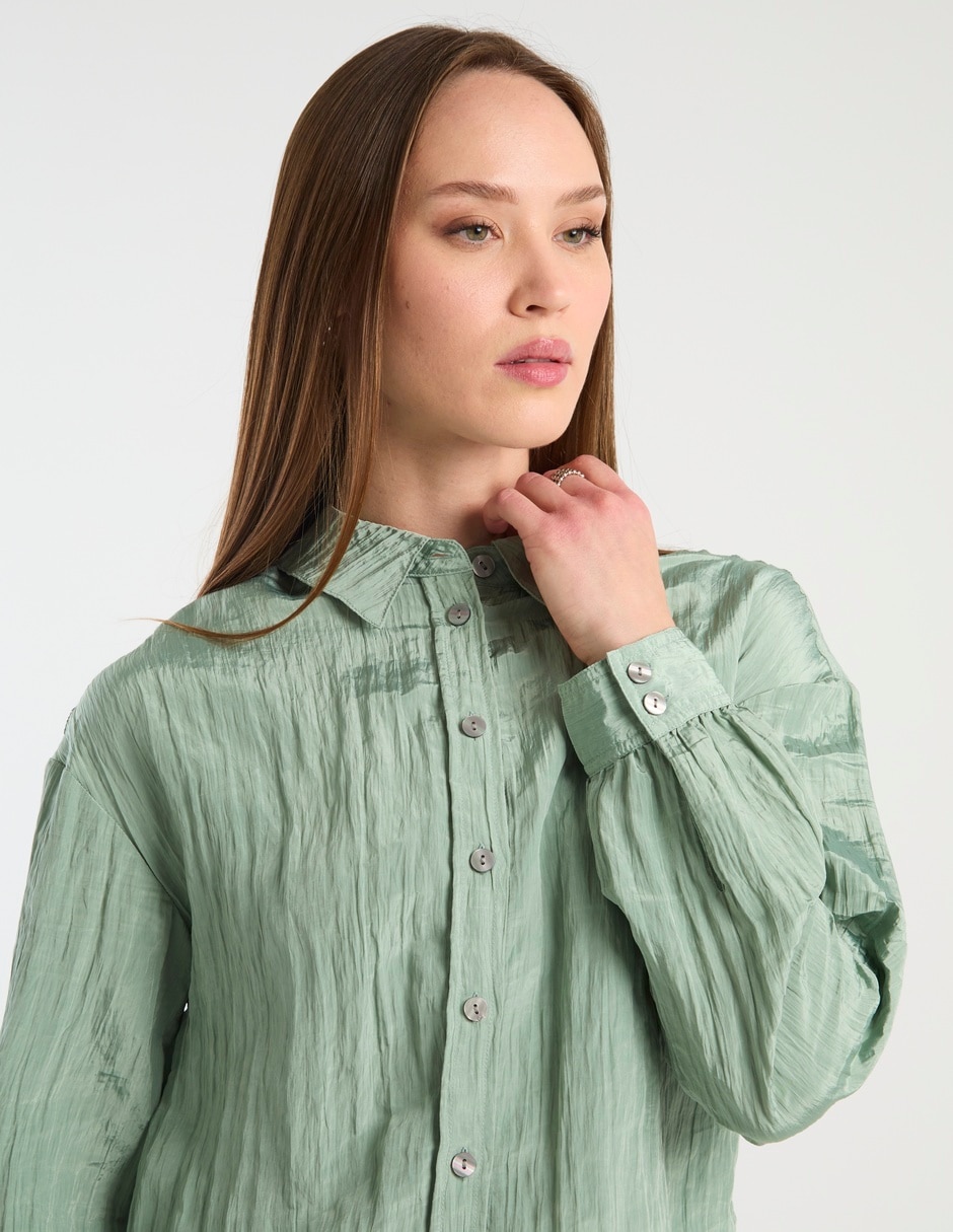 Blusa manga larga para mujer 7