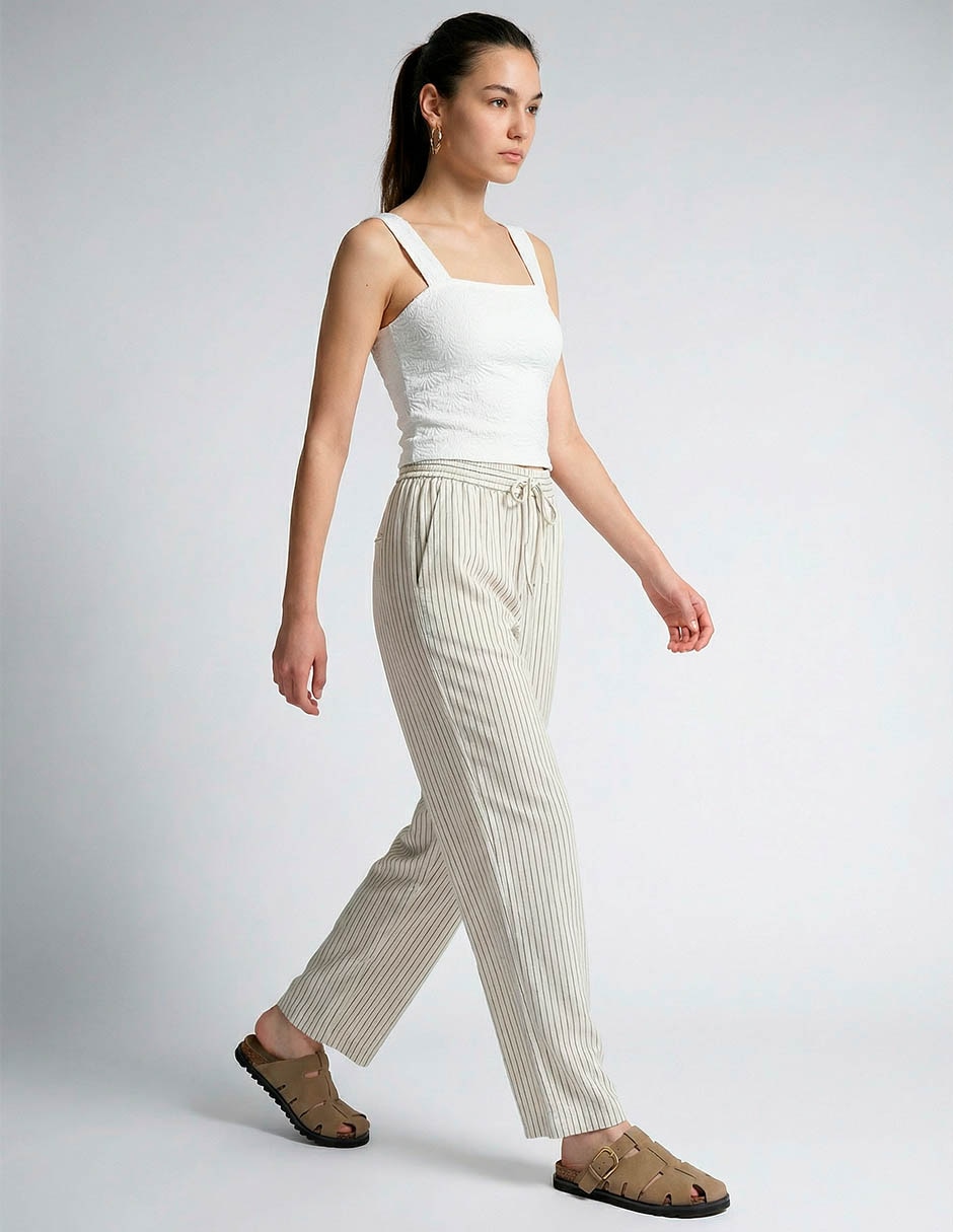 Pantalón straight para mujer 4