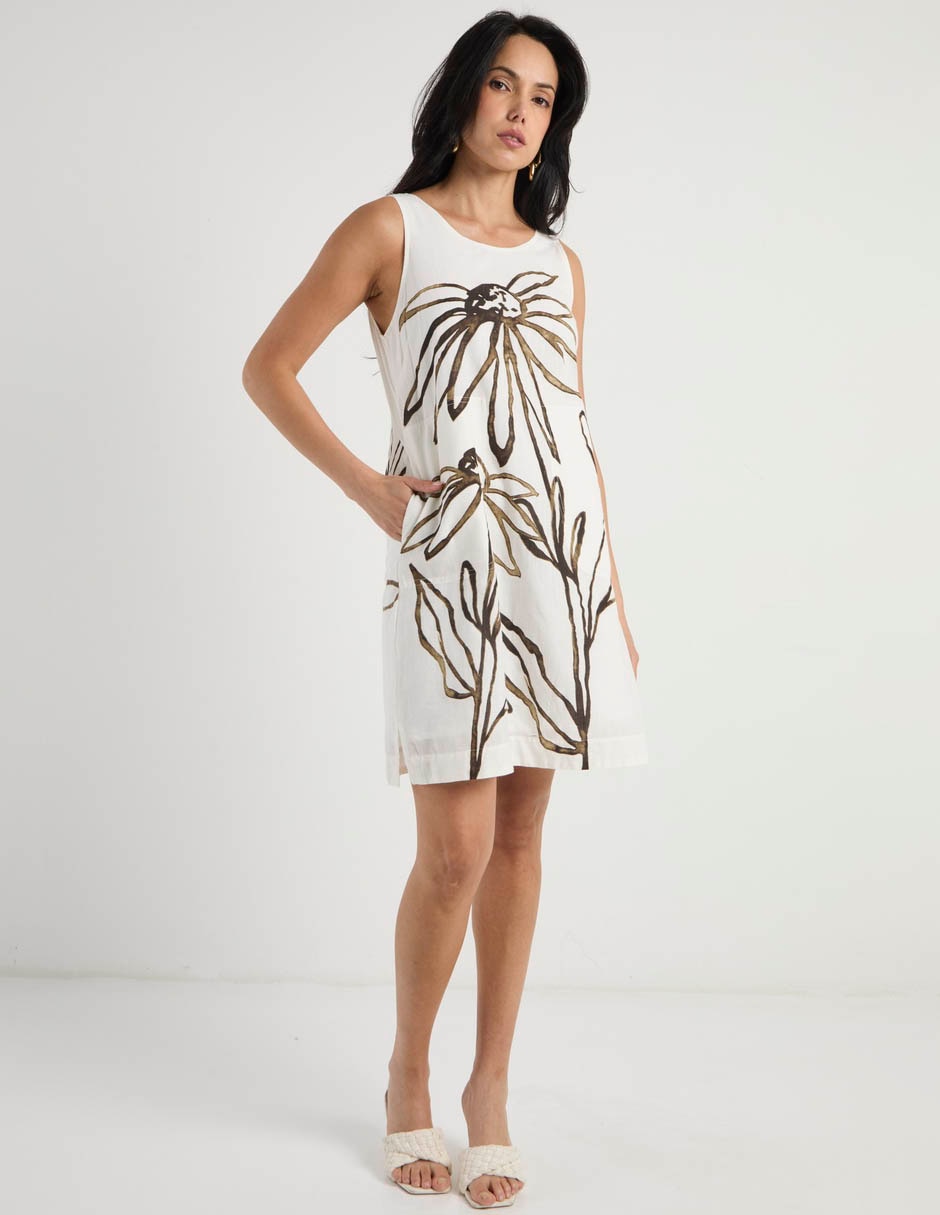 Vestido corto casual para mujer