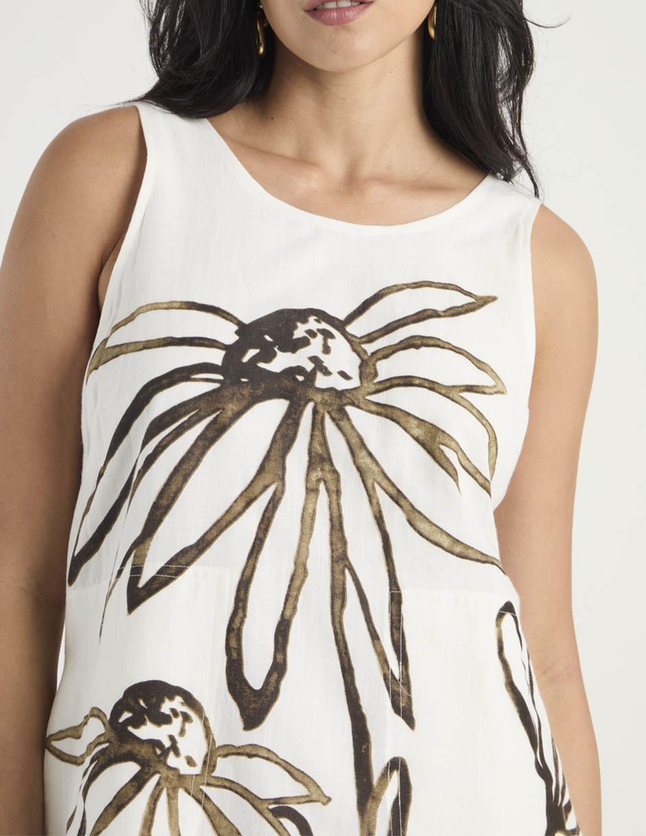 Vestido corto casual para mujer