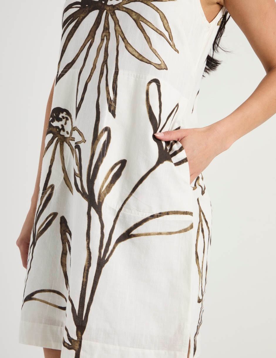 Vestido corto casual para mujer