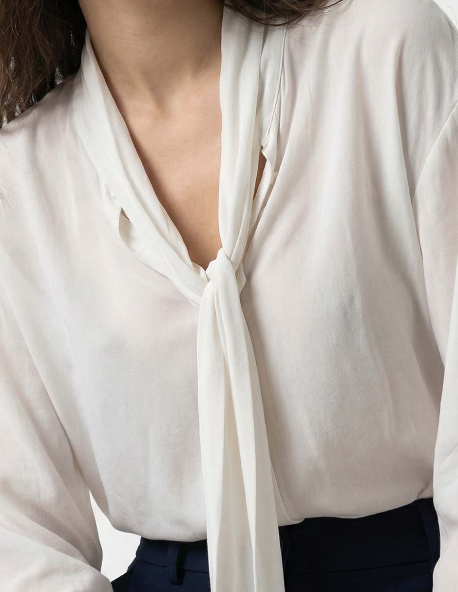 Blusa manga larga para mujer 7