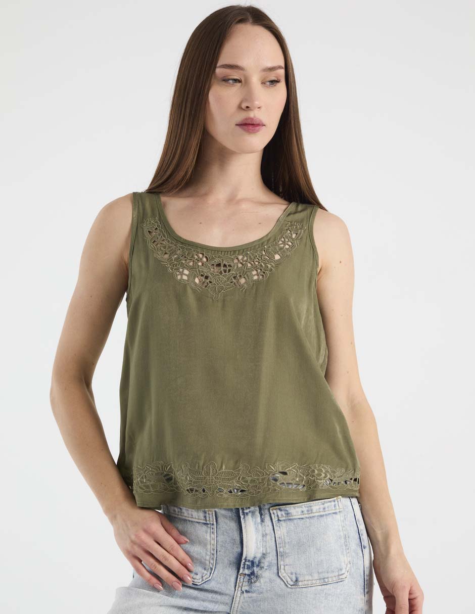 Blusa de tirantes para mujer 1