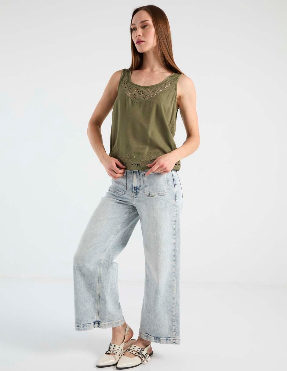 Blusa de tirantes para mujer 6