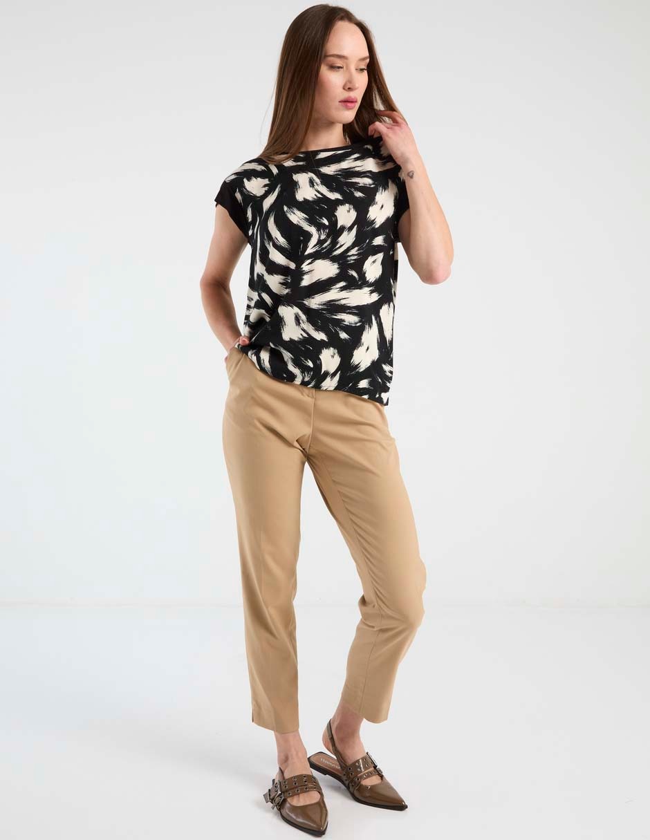 Blusa manga corta para mujer 6